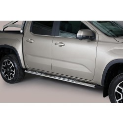 Nerez bočné dizajnové nášľapy Volkswagen Amarok II