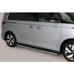 oválne bočné nášľapy Misutonida so stúpadlami pre Volkswagen iD.Buzz, od r.v. 2023->>, nerezové, 95x60mm