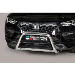 Seat Ateca nerezový predný ochranný rám 63mm
