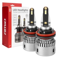 LED žiarovky hlavného svietenia K3 H8 H9 H11 H16 12V 6000K canbus