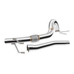 Nerezová downpipe pre Seat Leon 2.0 TDI 2006-2012 FWD