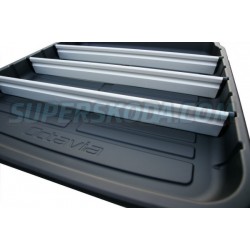 Škoda Octavia II - pastové vaňa kufra s 3x alu priečkou