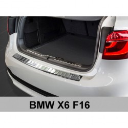Nerezový chránič zadného nárazníka - BMW X6 [F16] (08/2014->)