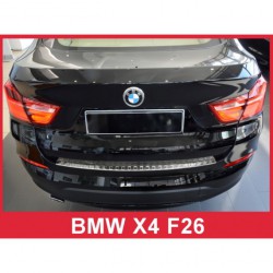 Nerezový chránič zadného nárazníka - BMW X4 F26 (04/2014->)