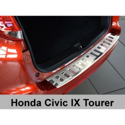 Nerezový chránič zadného nárazníka - Honda Civic Combi (01/2014->)