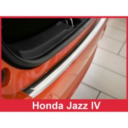 Nerezový chránič zadného nárazníka - Honda Jazz (2014->)
