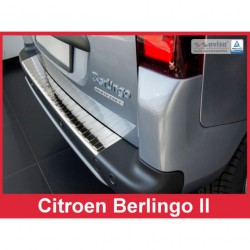Nerezový chránič zadného nárazníka - Citroen Berlingo Multispace (04/2008->)