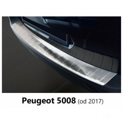 Nerezový chránič zadného nárazníka - PEUGEOT 5008