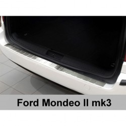 Nerezový chránič zadného nárazníka - Ford Mondeo III Combi (2000 - 2007)