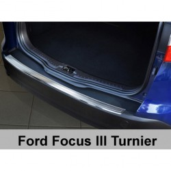 Nerezový chránič zadného nárazníka - Ford Focus Combi 2011-