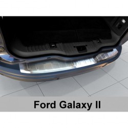 Nerezový chránič zadného nárazníka - Ford Galaxy Facelift (05/2006 - 2010)