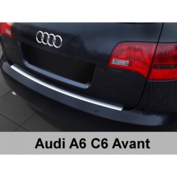 Nerezový chránič zadného nárazníka - Audi A6 Combi [4F5, C6] (03/2005 - 08/2011)