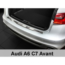 Nerezový chránič zadného nárazníka - Audi A6 Combi [C7] (05/2011->)