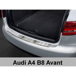 Nerezový chránič zadného nárazníka - Audi A4 Combi (04/2008 - 2012)