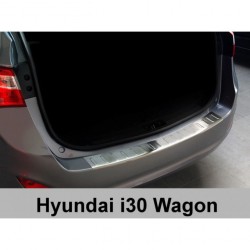 Nerezový chránič zadného nárazníka - Hyundai i30 Combi