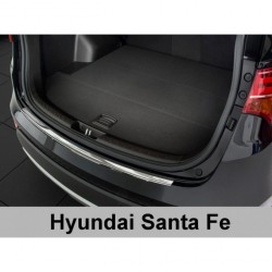 Nerezový chránič zadného nárazníka - Hyundai Santa Fé (2012->)