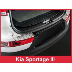 Nerezový chránič zadného nárazníka - Kia Sportage (07/2010 - 2016)