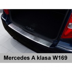 Nerezový chránič zadného nárazníka - Mercedes Benz A W169 (09/2004 - 2008)