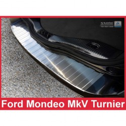 Nerezový chránič zadného nárazníka - Ford Mondeo MK5 KOMBI 2014->