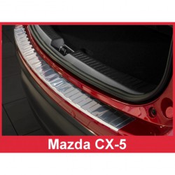 Nerezový chránič zadného nárazníka - Mazda CX-5 (11/2011 - 2017)