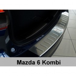 Nerezový chránič zadného nárazníka - Mazda 6 Combi [GJ] (12/2012->)