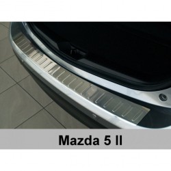 Nerezový chránič zadného nárazníka - Mazda 5 (2010->)