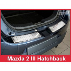 Nerezový chránič zadného nárazníka - Mazda 2 III Hatchback  (2014->)