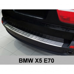 Nerezový chránič zadného nárazníka - BMW X5 [E70] (02/2007 - 2011) - předface