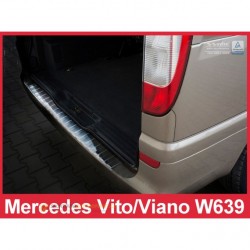 Nerezový chránič zadného nárazníka - Mercedes Benz Vito W639