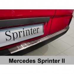 Nerezový chránič zadného nárazníka - Mercedes Sprinter (2006->)