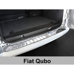 Nerezový chránič zadného nárazníka - Fiat Qubo (02/2008->)
