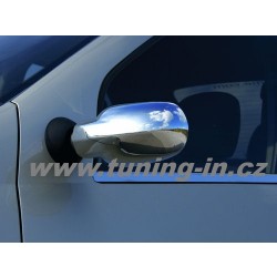 Dacia Logan - chróm kryty zrkadiel - OMSA LINE