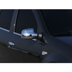 Dacia Sandero 08-14 - nerez chrom zrkadiel OMTEC