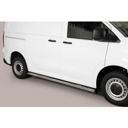 Nerez bočné dizajnové nášľapy Volkswagen Transporter T7 L1