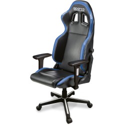 Sparco Icon kancelárska - herná stolička, farba: čierno-modrá