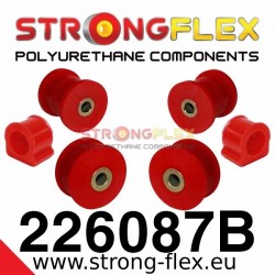 VW Golf IV R32 - uloženie prednej nápravy (Veľká sada) 15-23mm