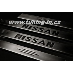 Nissan Qashqai - NEREZ (!!!) chróm prahové lišty - OMSA LINE