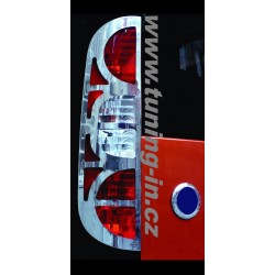 Fiat Doblo 06-09 - NEREZ chrom ochranné kryty zadných svetiel - OMSA LINE