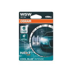 Parkovacie žiarovky Osram Cool Blue Next Gen W5W, 2ks (pár)