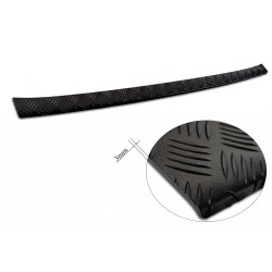 ALU Kryt prahu zadných dverí Toyota RAV4 V - čierny drážkovaný