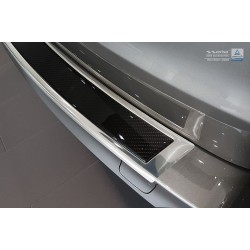 NEREZ Kryt prahu zadných dverí BMW X5 F15 - nerez / karbon