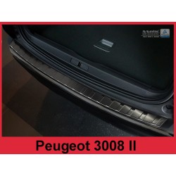 NEREZ Kryt prahu zadných dverí Peugeot 3008 II - čierny grafit