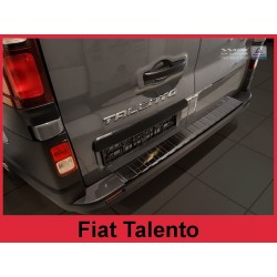 NEREZ Kryt prahu zadných dverí Fiat Talento - čierny grafit