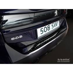 NEREZ Kryt prahu zadných dverí Peugeot 508 II SW čierny grafit