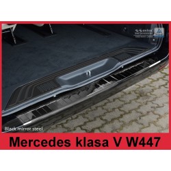 NEREZ Kryt prahu zadných dverí Mercedes Vito III W447 - čierny grafit lesklý