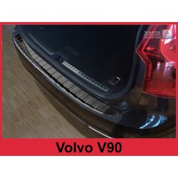 NEREZ Kryt prahu zadných dverí Volvo V90 - čierny grafit lesklý