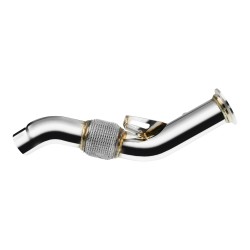 Nerezová downpipe pre BMW X3 E83 30sd M57N2 2006-2010