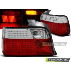 BMW E36 90-99 SEDAN - zadné LED svetlá červeno biela