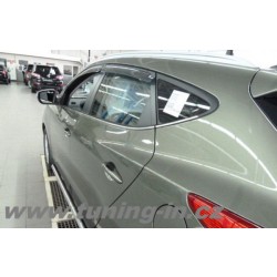 Hyundai ix35 - NEREZ chrom spodné lišty okien - OMTEC