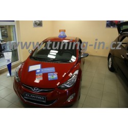 Hyundai Elantra - NEREZ chrom kryty zrkadiel (bez smeroviek) OMTEC